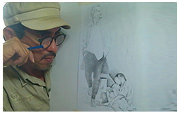 boceto pedes