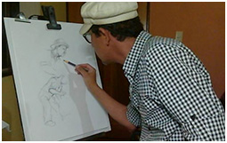 boceto personajes